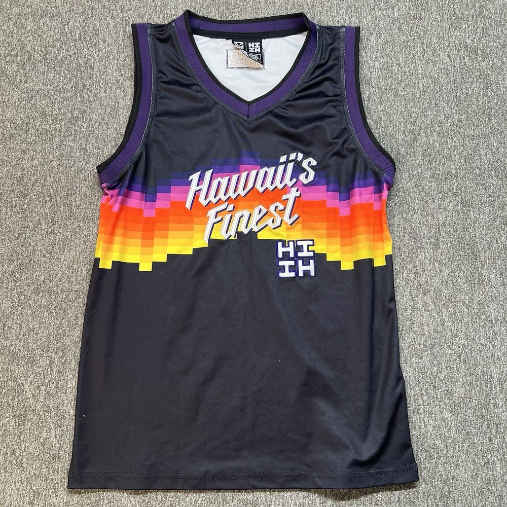 Hawaii's Finest Jersey Vintage Size‎ XL Colorful Summer Island Rare (077)